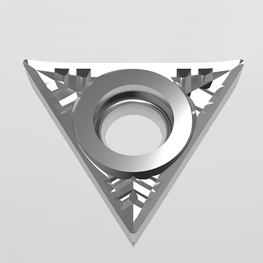 Sandhog Sisipan Karbida Tungsten Bubut CNC Presisi Tinggi untuk Sisipan Pembubutan Aluminium