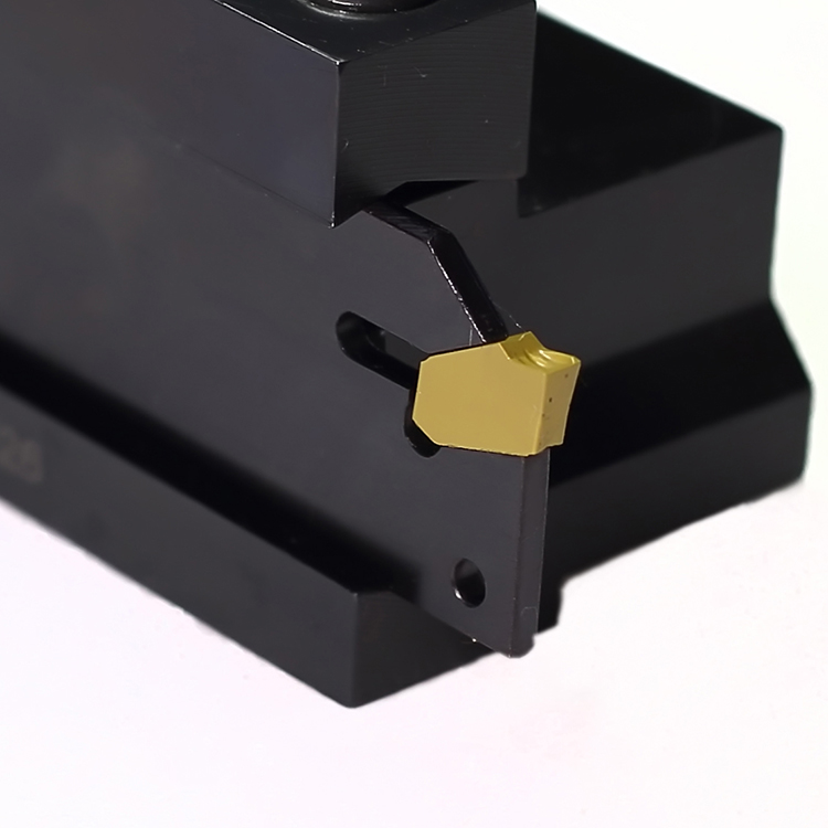 Tempat Alat Pemotong Mesin Bubut CNC Sandhog untuk Sisipan Grooving Tungsten Carbide