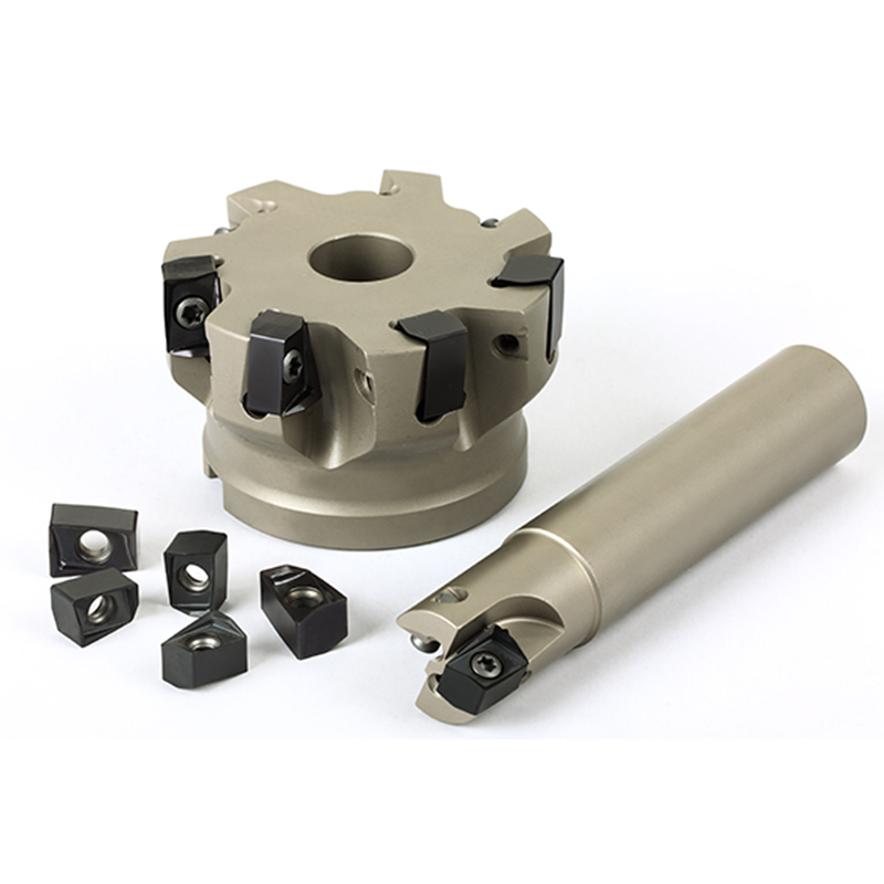 Sandhog CNC Sisipan Penggilingan yang Dapat Diindeks untuk Tempat Alat Penggilingan Sisipan Pemotong Penggilingan Tungsten Carbide