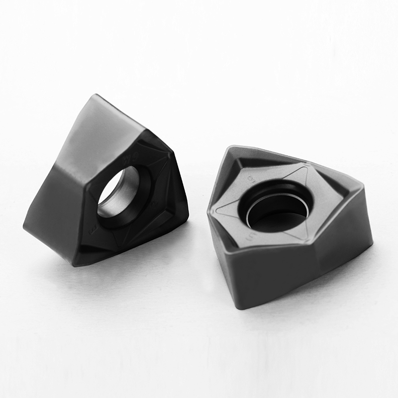 Sandhog Indexable Type Tungsten Carbide Milling Insert CNC Tools Holder Untuk Milling Insert