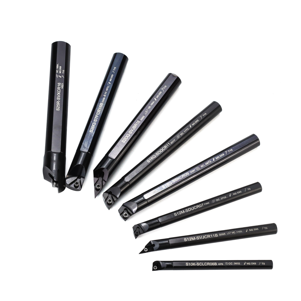 Mesin CNC Sandhog Internal Turning Tool Holder Boring Bar S16Q-SVJBL11B