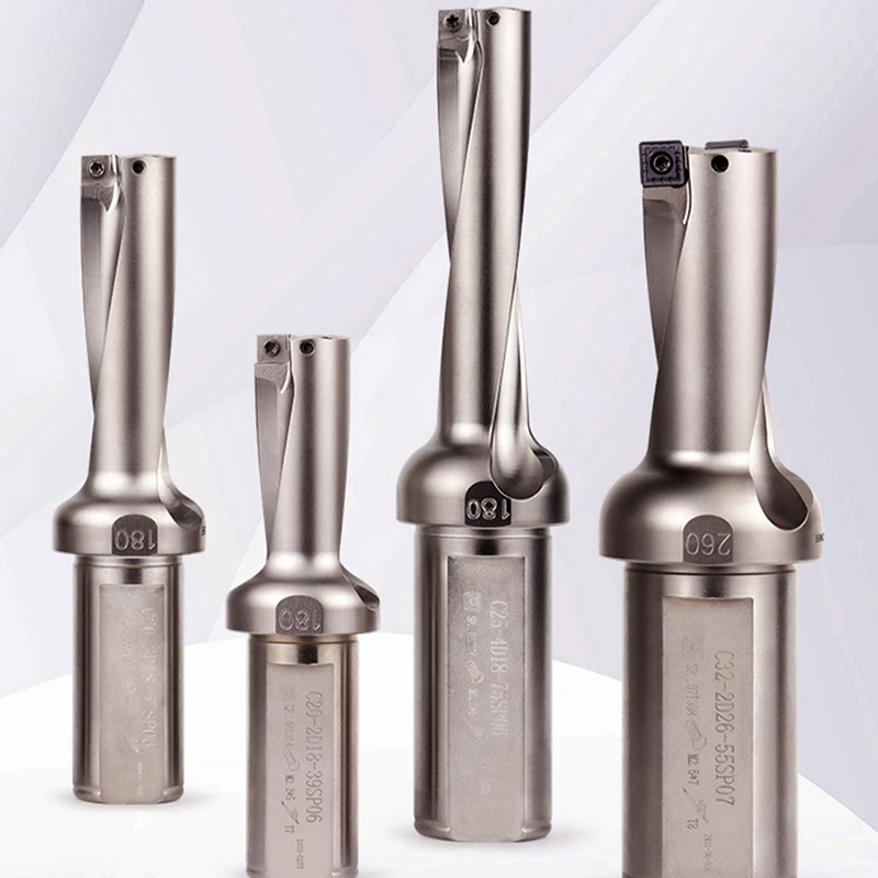 Sandhog SPMG yang Dapat Diindeks Disposable Disposable Rapid Drill Tool Indeks Bit Bit Bits U Bor Tool Holder