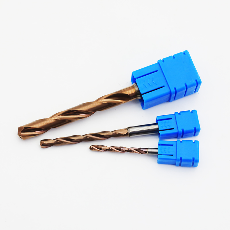 Sandhog Internal Coolant Hole Tungsten Carbide Bor Bit untuk Mesin CNC
