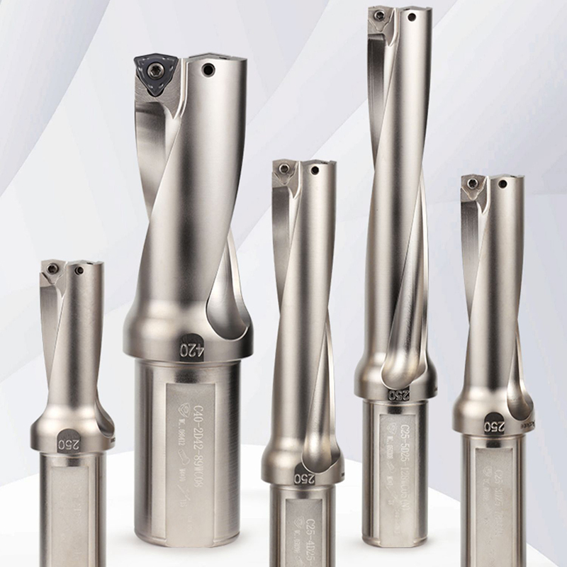 Sandhog SPMG yang Dapat Diindeks Disposable Disposable Rapid Drill Tool Indeks Bit Bit Bits U Bor Tool Holder