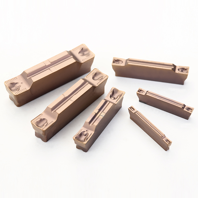 Sandhog CNC Indeksable Grooving Insert Produsen Carbide Grooving Inserts untuk Pemegang Alat